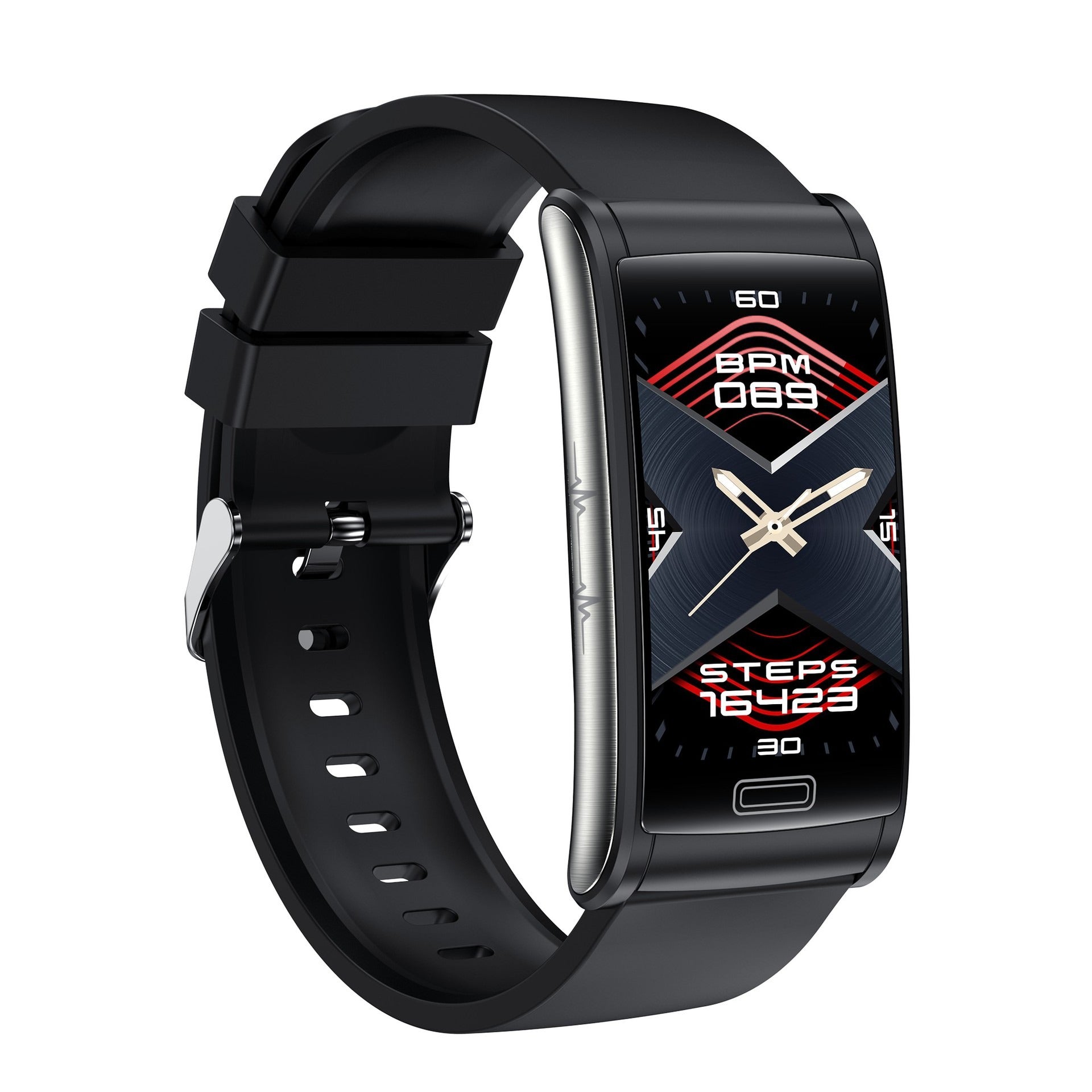 E600 1.47-inch Full touch screen Egg roll smartwatch ECG blood glucose oxygen health fitness E600 smart watch band Bracelet - American Smart