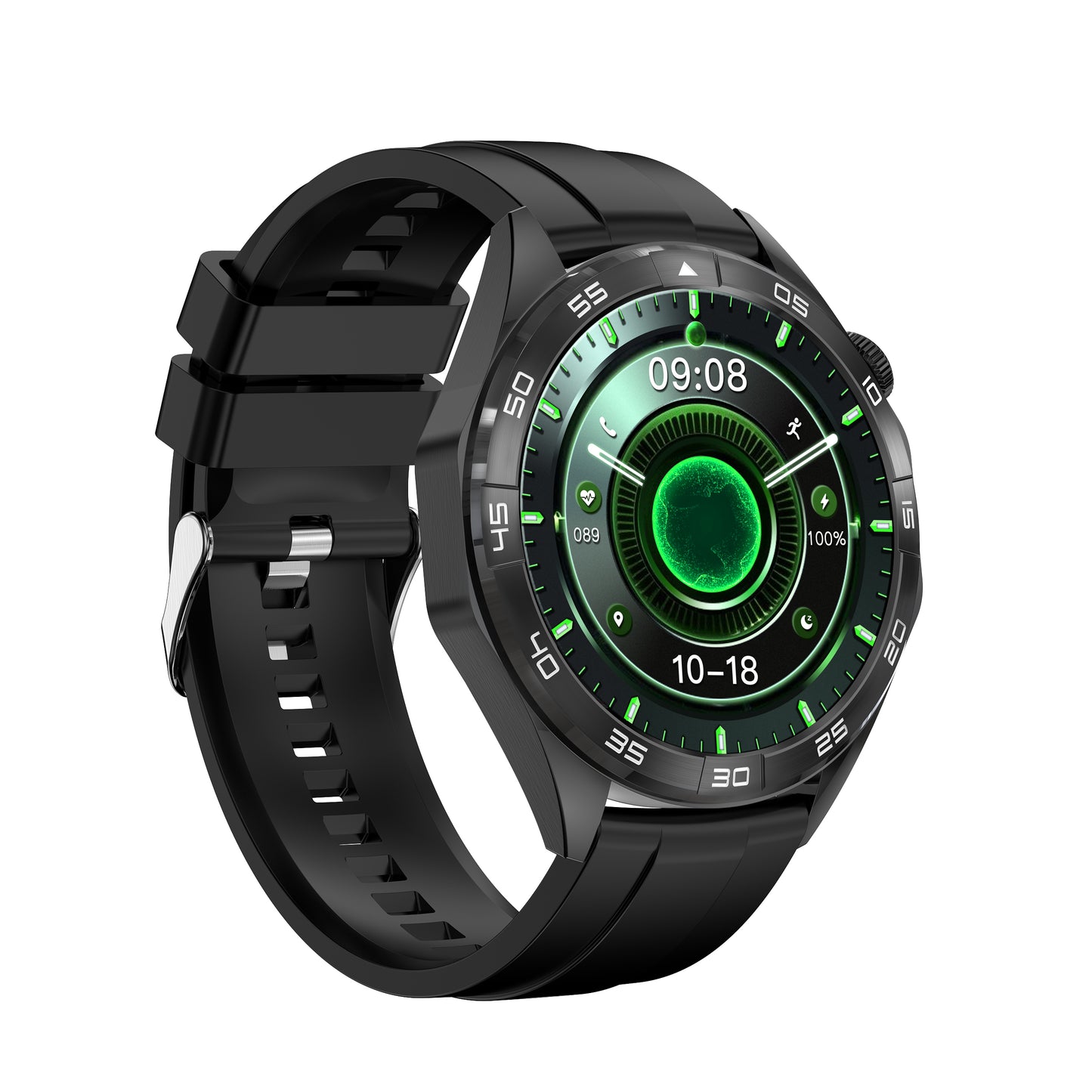 Eprolo EX105 smart watch encoder with wireless charging and payment function, showcasing the device's sleek design and features.