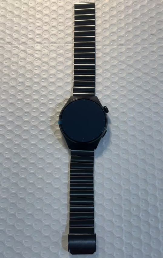 Eprolo F320 smart watch displaying heart rate, blood sugar, lipids, uric acid, body temperature, and Bluetooth call features.