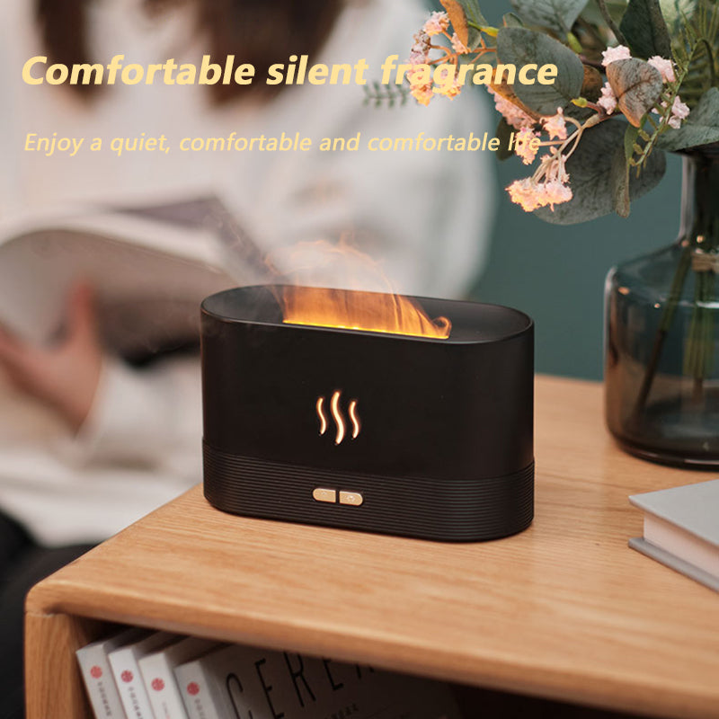 Eprolo Flame humidifier with aromatherapy function, intelligent power-off protection, suitable for car, home, and office use