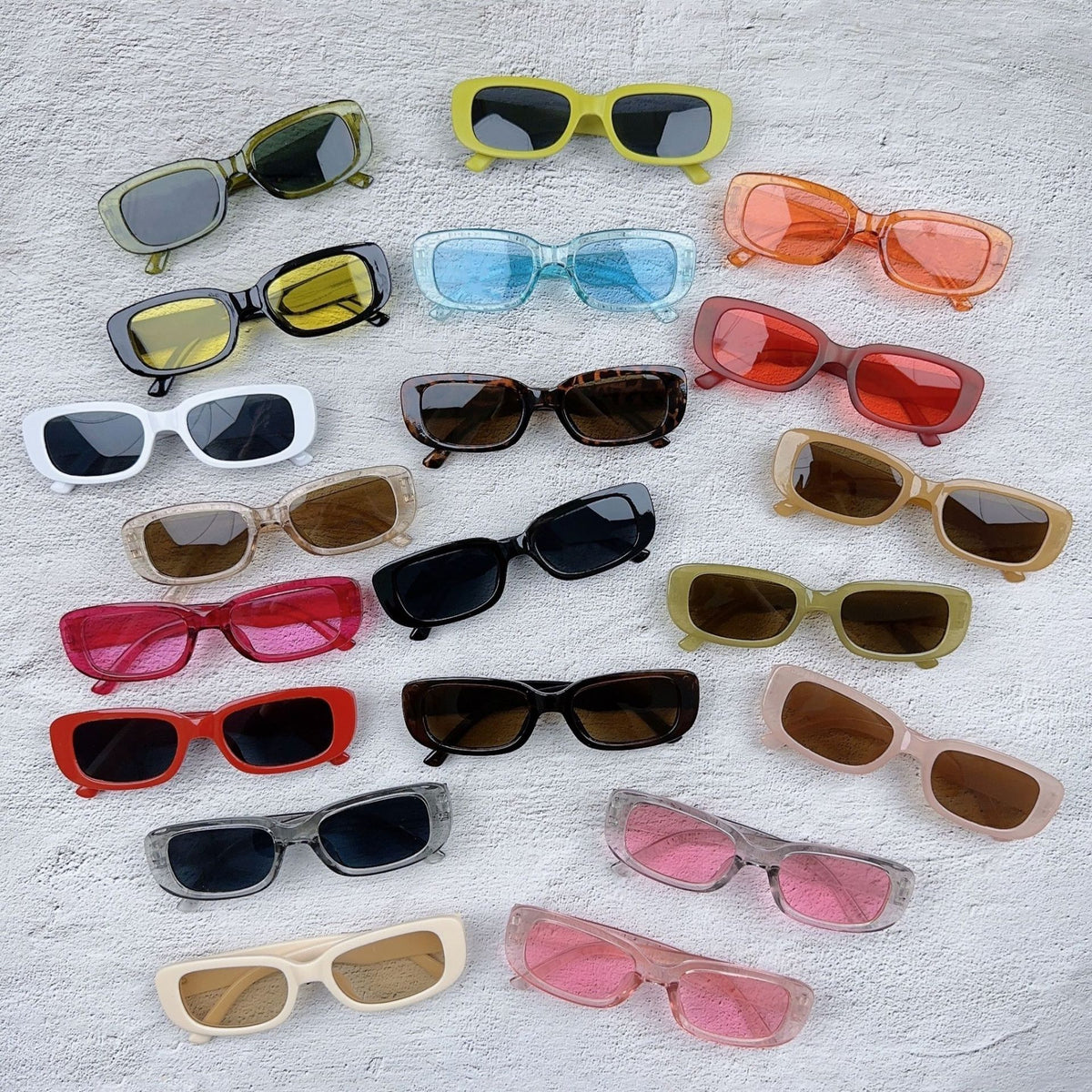 Eprolo men's small frame sunglasses and women's retro fashionable glasses with dark lenses, stylish and lightweight.
