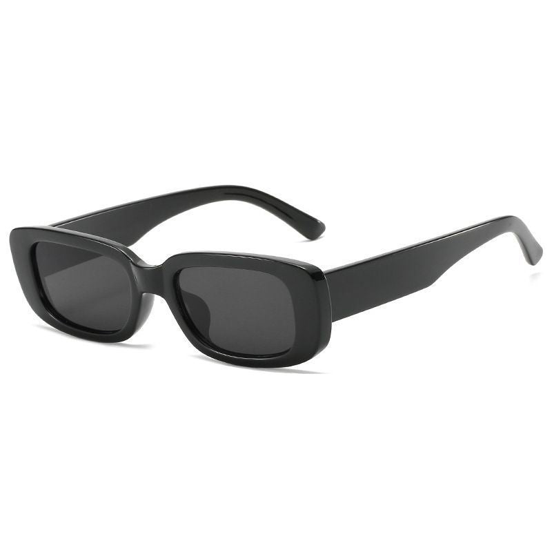 Men's and women's small frame sunglasses by eprolo featuring retro fashion style with dark tinted lenses and slim metal frames.