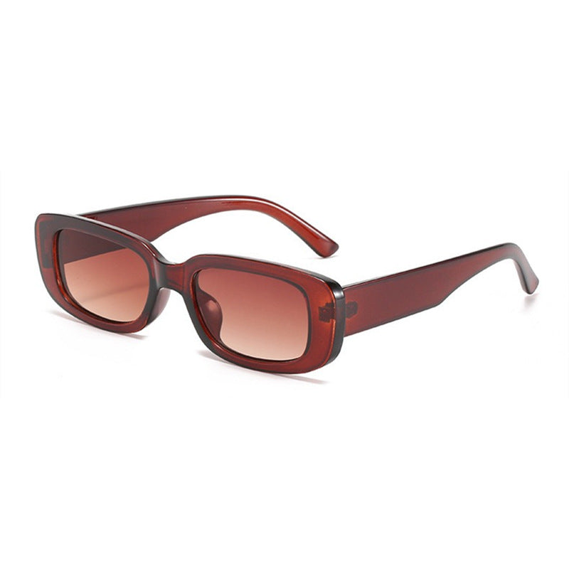 Eprolo men's small frame sunglasses and women's retro fashionable glasses with stylish design and dark tinted lenses.