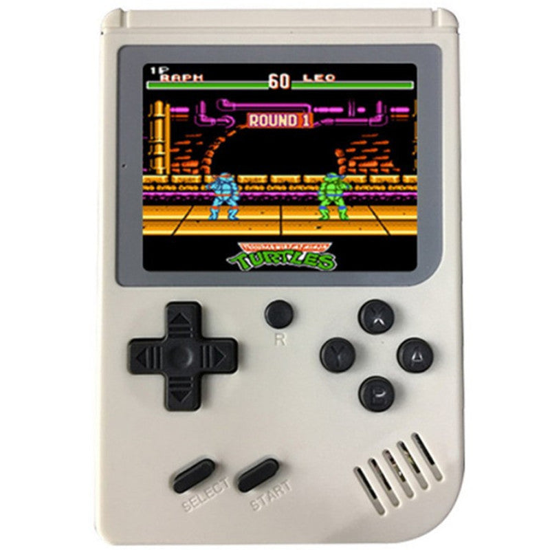 Eprolo handheld game console with 400 classic retro arcade games, portable mini design, nostalgic gaming device, front view.