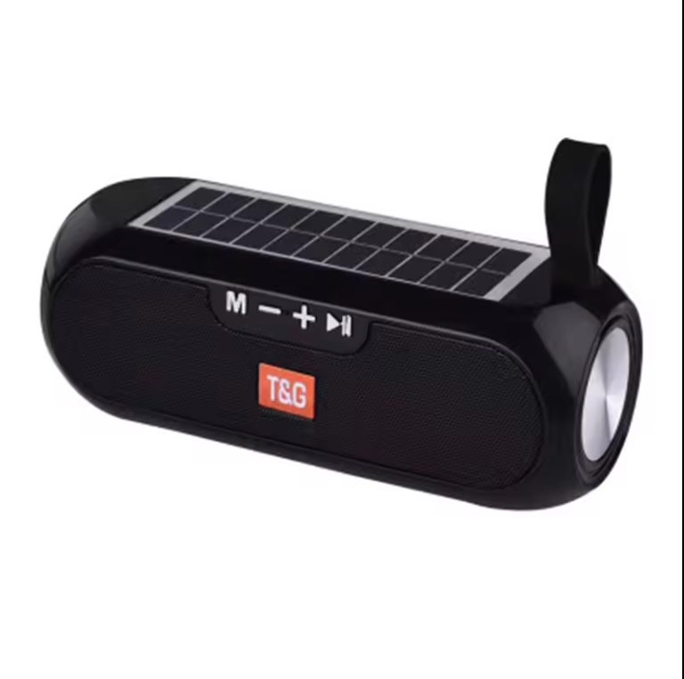 Portable eprolo home theatre and karaoke audio player with mobile phone compatibility for outdoor parties and computer use.
