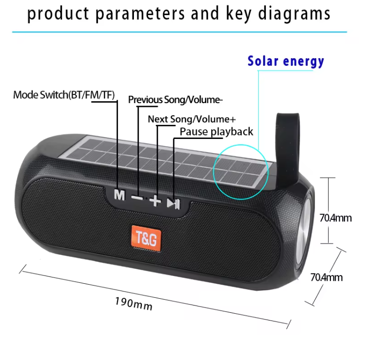 Portable eprolo home theatre and karaoke audio player connected to a mobile phone, outdoor party setting with speakers.