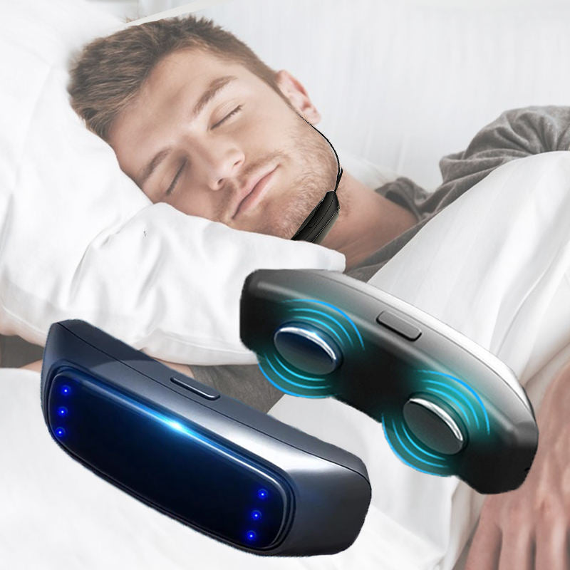 eprolo intelligent throat pulse snoring device for sleep, electric stop snoring instrument with corrective features