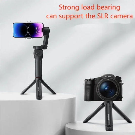eprolo TP-05 Mini Extended Tripod with phone clip, compact mobile photography tripod for stable shots and easy setup