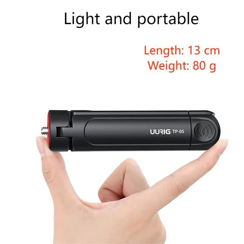 eprolo TP-05 Mini Extended Tripod with phone clip for mobile photography, compact tripod for smartphones and stable shots