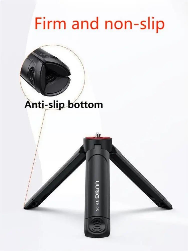 eprolo TP-05 Mini Tripod with phone clip for mobile photography, compact adjustable tripod for smartphones.