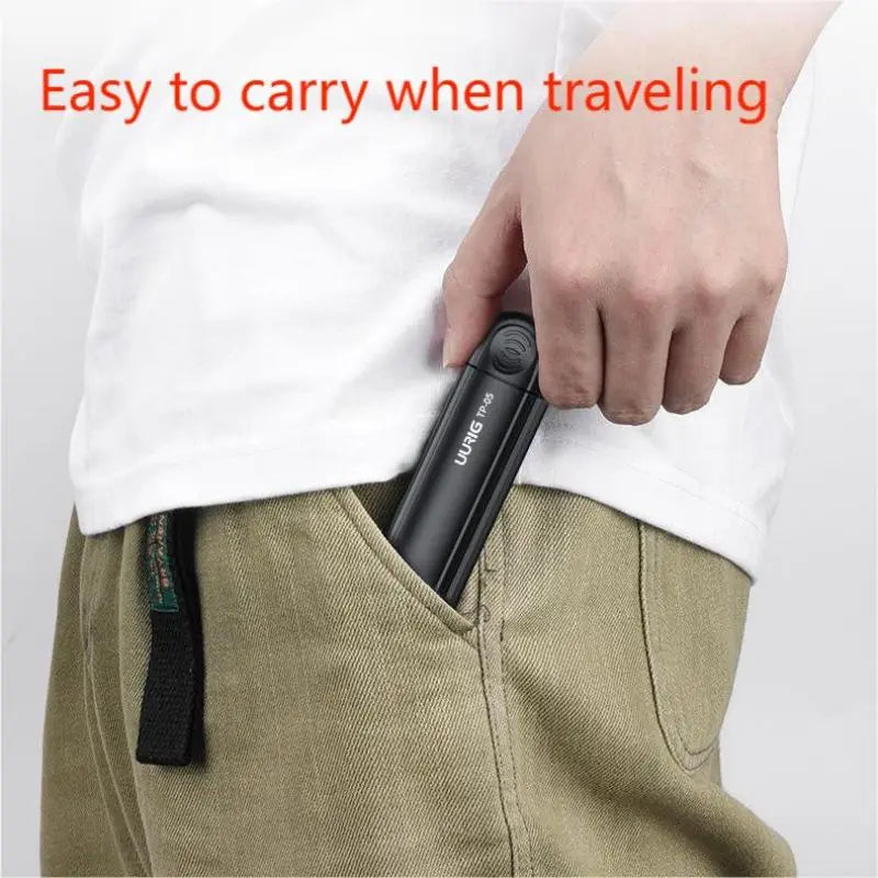 eprolo TP-05 Mini Extended Tripod with phone clip for mobile photography, lightweight and portable for stable shots