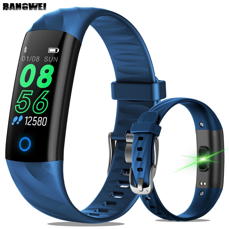 Eprolo LIGE women's smartwatch with IP68 waterproof design, fitness tracker, blood pressure, and heart rate monitor.