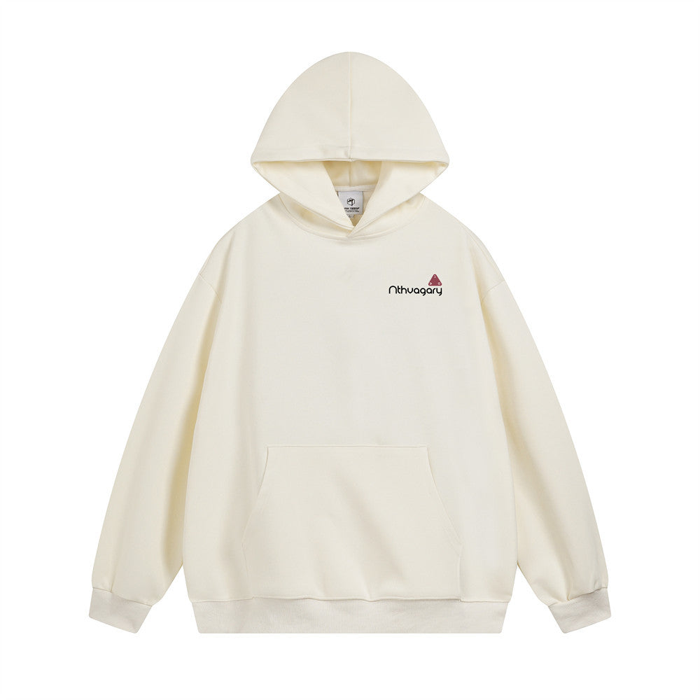 Letter printed hooded sweatshirt from eprolo, featuring a comfortable fit and stylish printed design in a casual style.