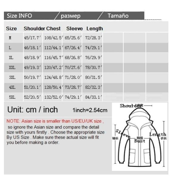 Plus size men's winter coat by eprolo featuring a warm hooded cotton overcoat with down filling and a stylish outwear design.