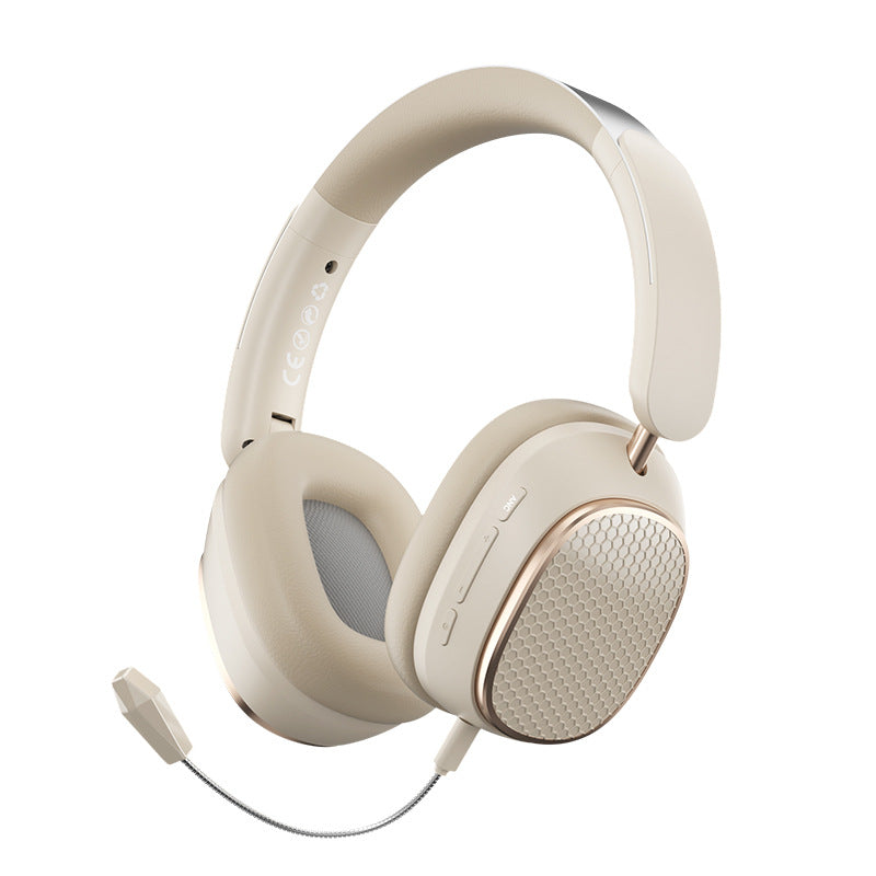 Eprolo M12 wireless Bluetooth earphones with noise-canceling head-mounted design and all-inclusive earphone features.