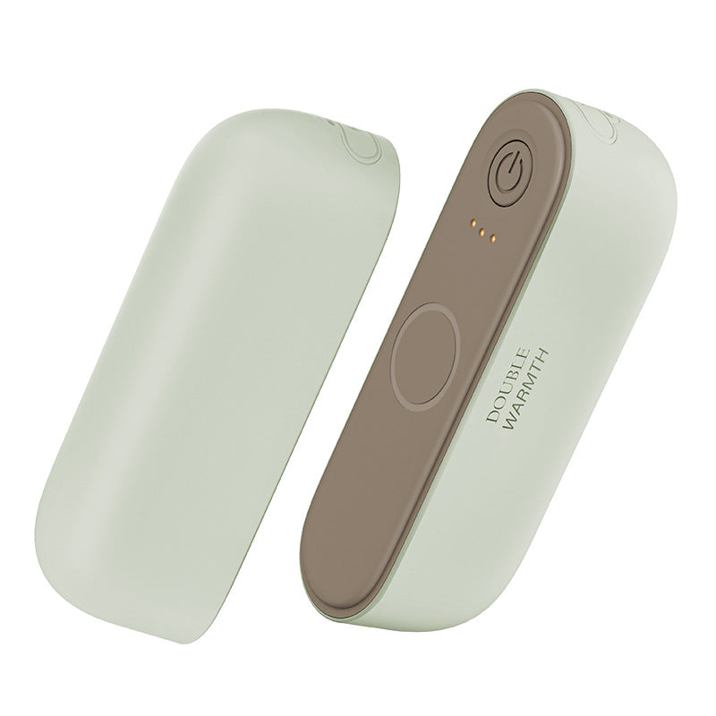 Eprolo magnetic suction electric hand warmer with split design, USB-powered portable 2-in-1 outdoor warm hand device, suitable for babies.