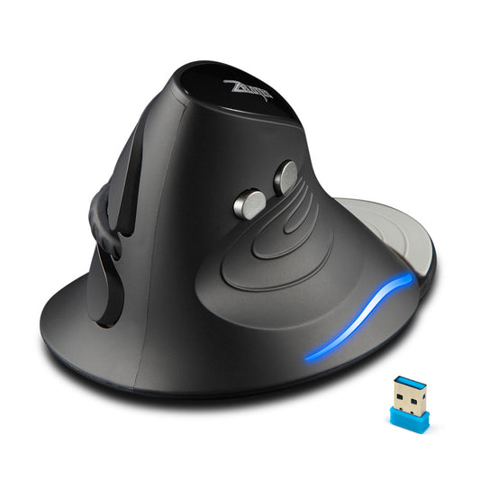 Ergonomic eprolo Master F17 vertical wireless mouse with worm design for comfortable hand use on laptops and desktops.