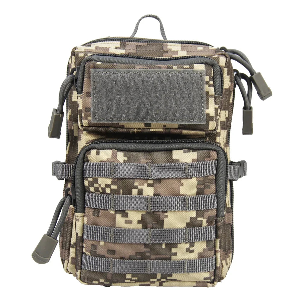 Eprolo multifunction tactical pouch holster with Molle system, waist bag, wallet, phone case, suitable for camping, hiking, and hunting.