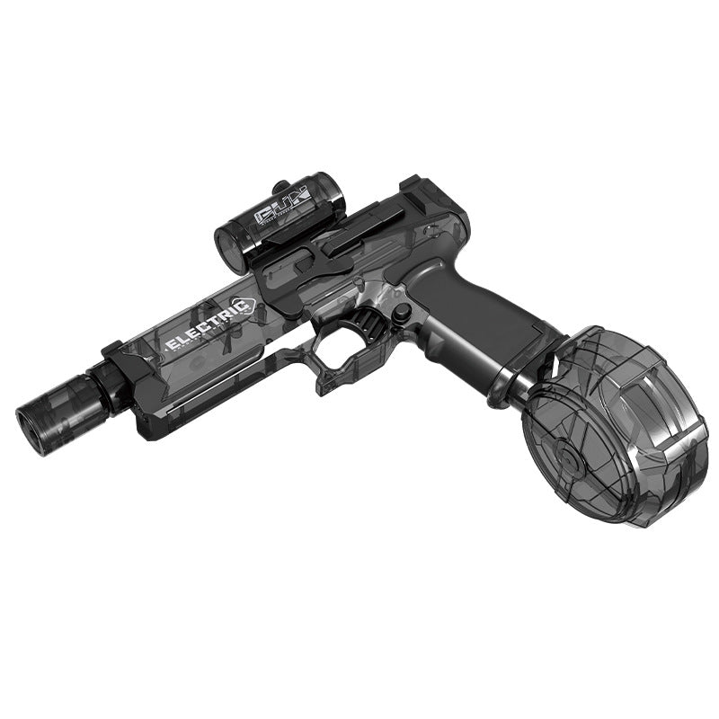 Electric automatic water gun by eprolo with high-pressure water spray and built-in light, suitable for outdoor water play.