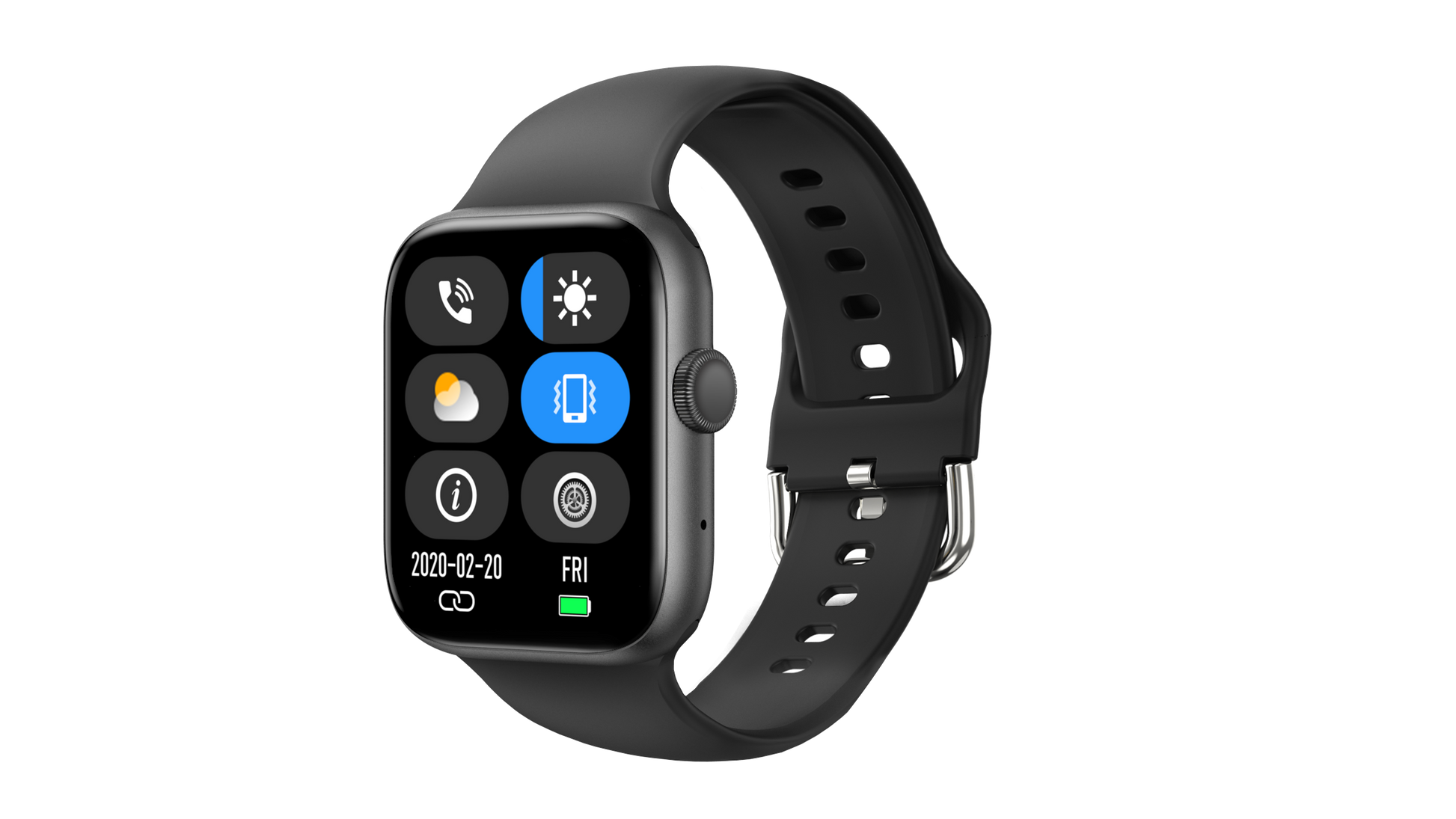 eprolo NK03 smart bracelet with 1.72-inch screen, heart rate monitor, sleep tracking, Bluetooth call, music, and sports watch features.