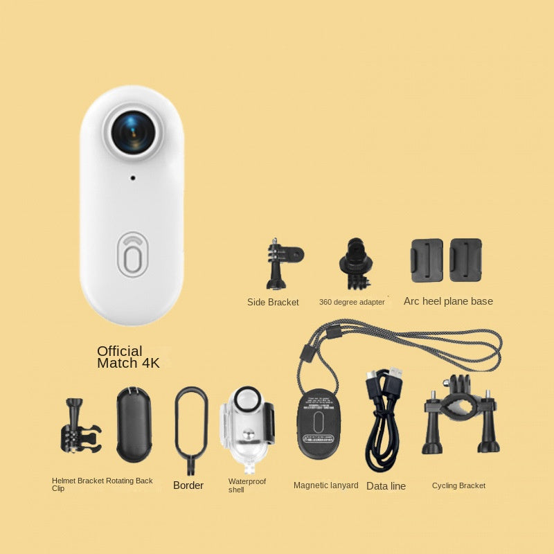 eprolo thumb bike camera with magnetic back clip, sports camera and pet recorder device, compact and portable for outdoor use