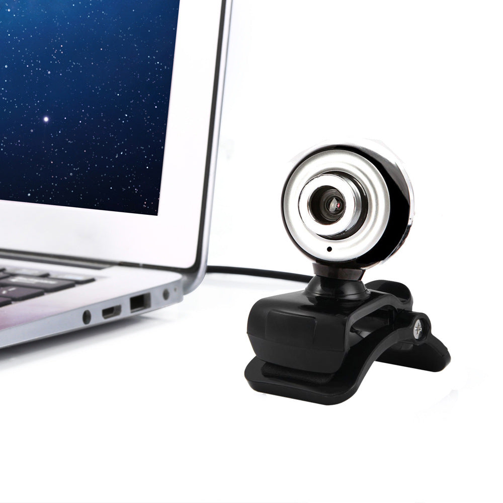 Eprolo online course setup with 480p HD camera and built-in sound-absorbing microphone for video recording.