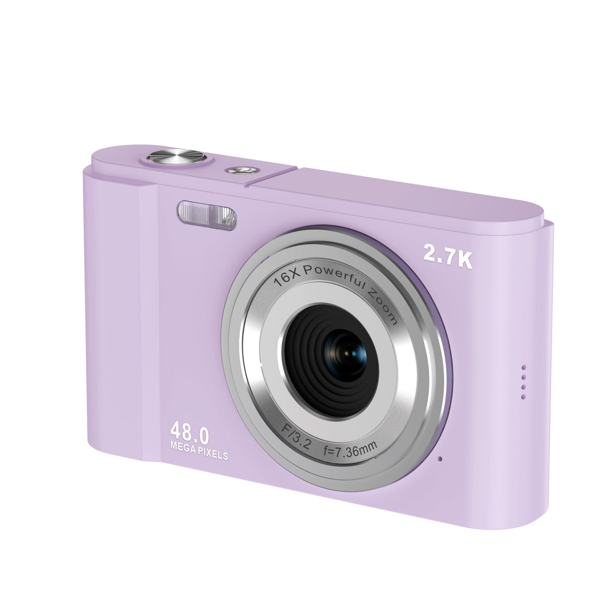 Eprolo digital camera with 48MP HD sensor, 2.8-inch LCD screen, 16x zoom, periscope lens, and auto-focus functionality.