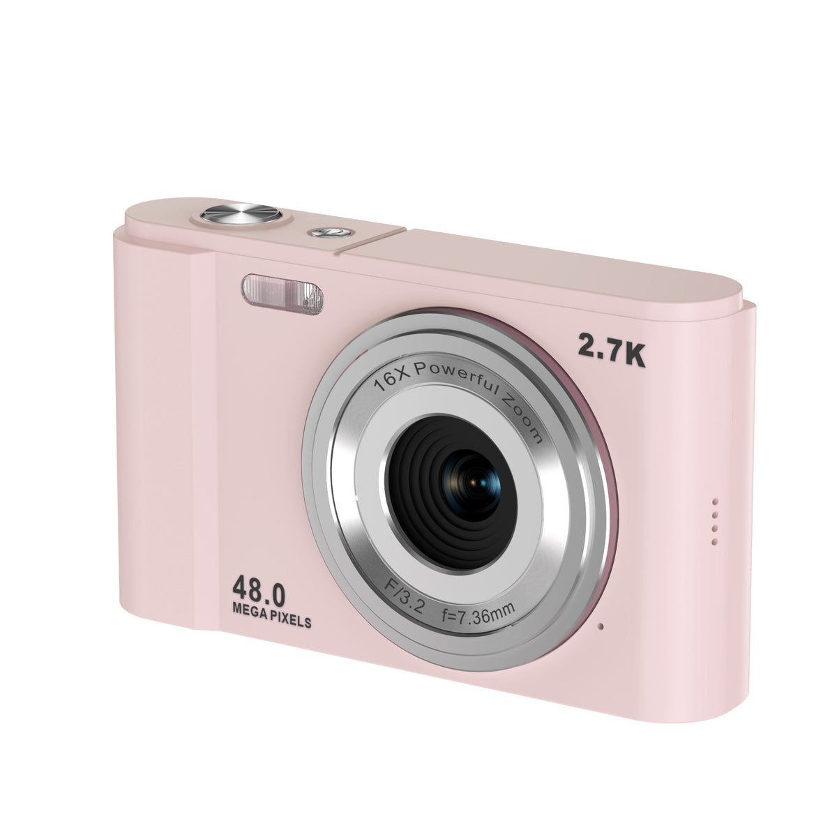 Eprolo 48MP HD digital camera with 2.8-inch LCD, 16x digital zoom, periscope lens, and auto-focus for high-quality photos.