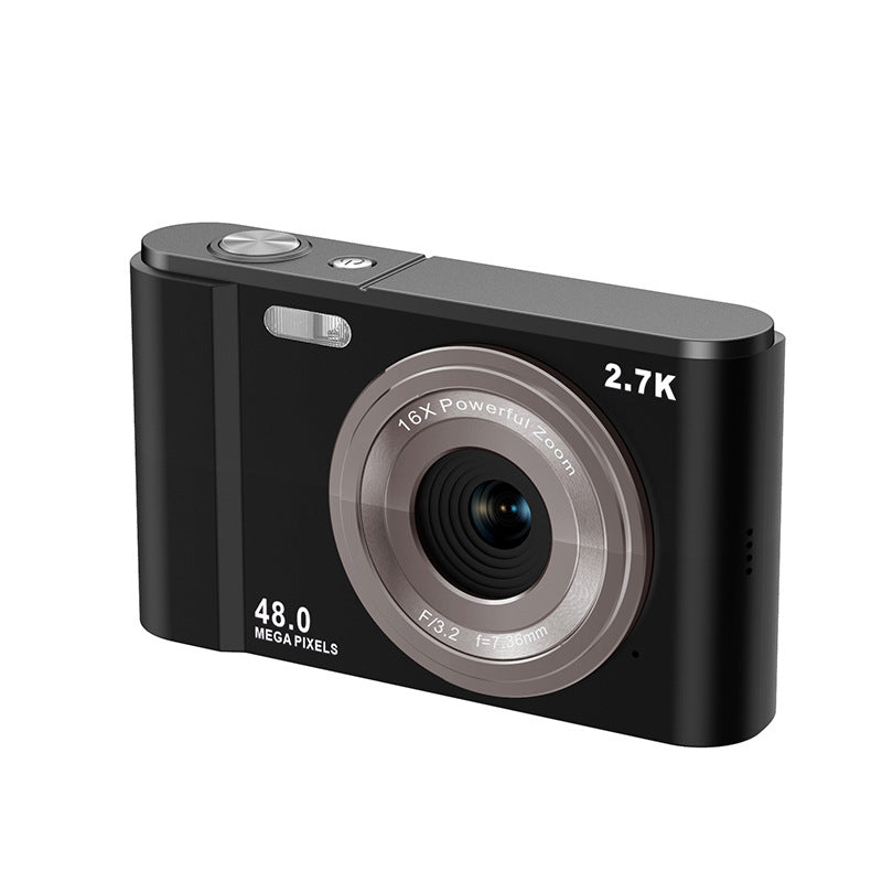 eprolo 48MP HD digital camera with 2.8-inch LCD, 16x zoom, periscope lens, auto focus, supports video recording, ideal for gifts