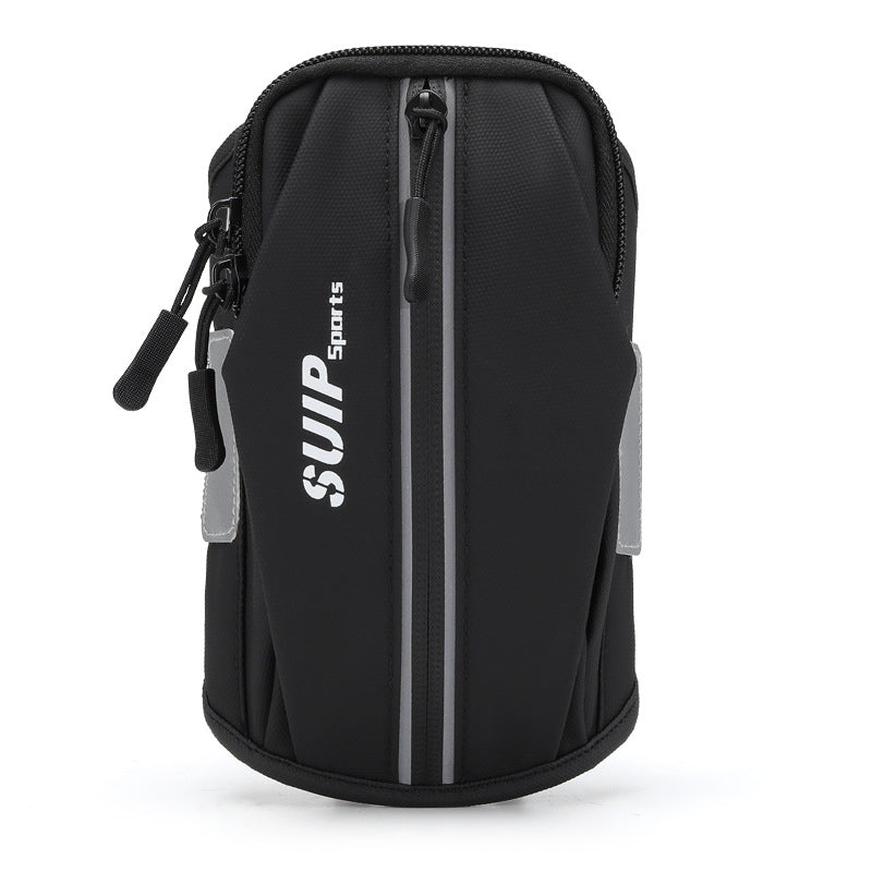 Eprolo waterproof outdoor fitness arm bag with elastic wrist strap for running, holding phone, suitable for men and women.
