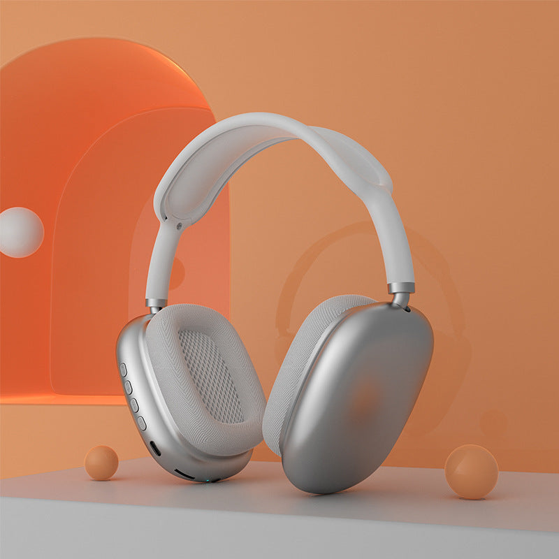 eprolo P9AirMax wireless Bluetooth headset with earphones, showing sleek in-ear design and compact charging case.