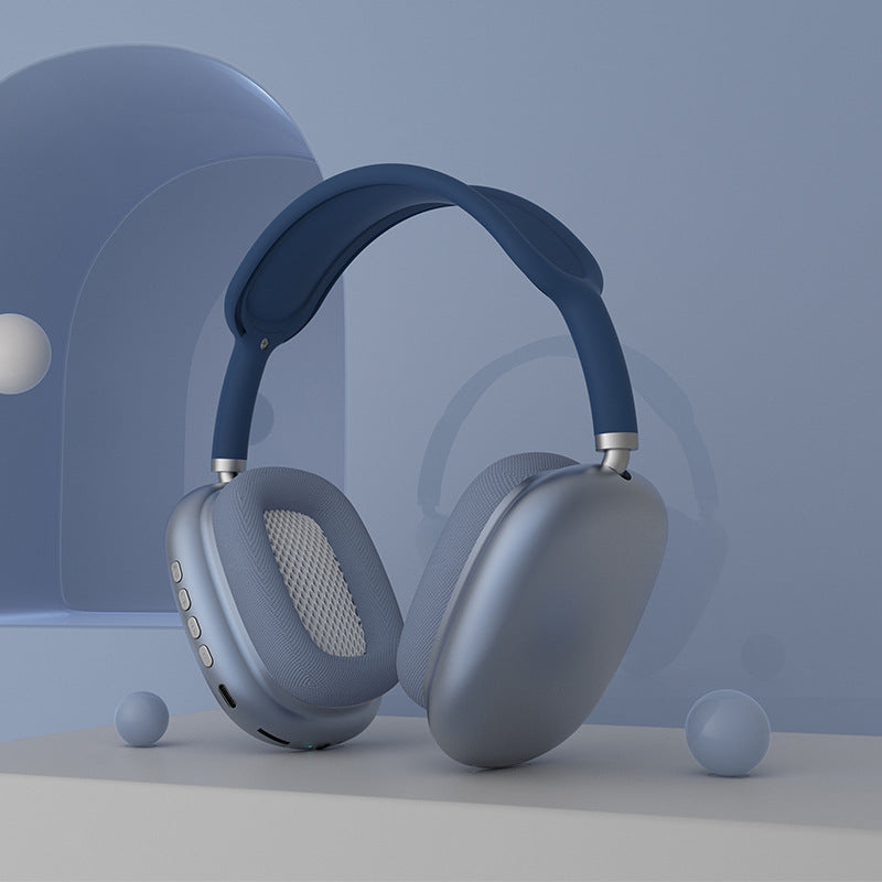 eprolo P9AirMax wireless Bluetooth headset with earphones, compact design, and in-ear earbuds for phone and music use