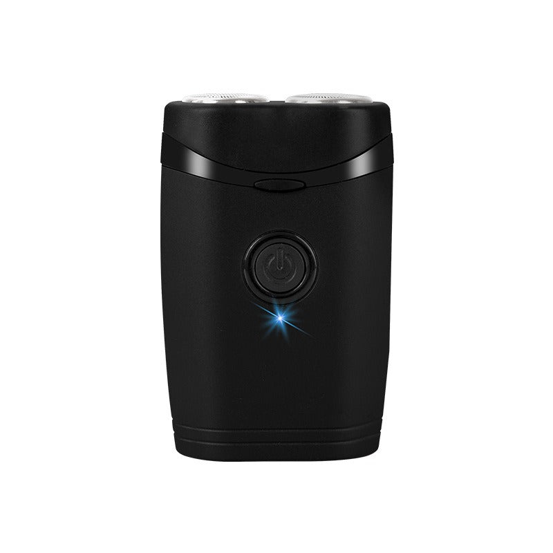 Portable men's dual head electric shaver by eprolo with sleek design and dual blades for close, comfortable shaving.