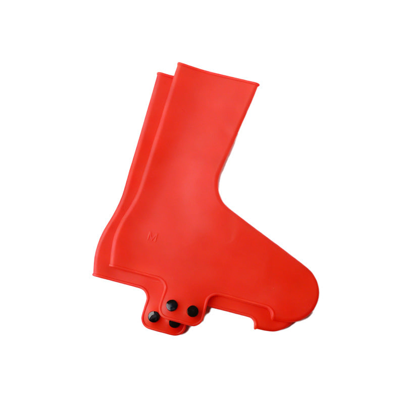 Silicone Road Cycling Shoe Covers - Windproof, Waterproof & Warm for Cold Weather, Easy to Clean - American Smart