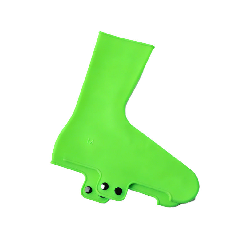 Silicone Road Cycling Shoe Covers - Windproof, Waterproof & Warm for Cold Weather, Easy to Clean - American Smart