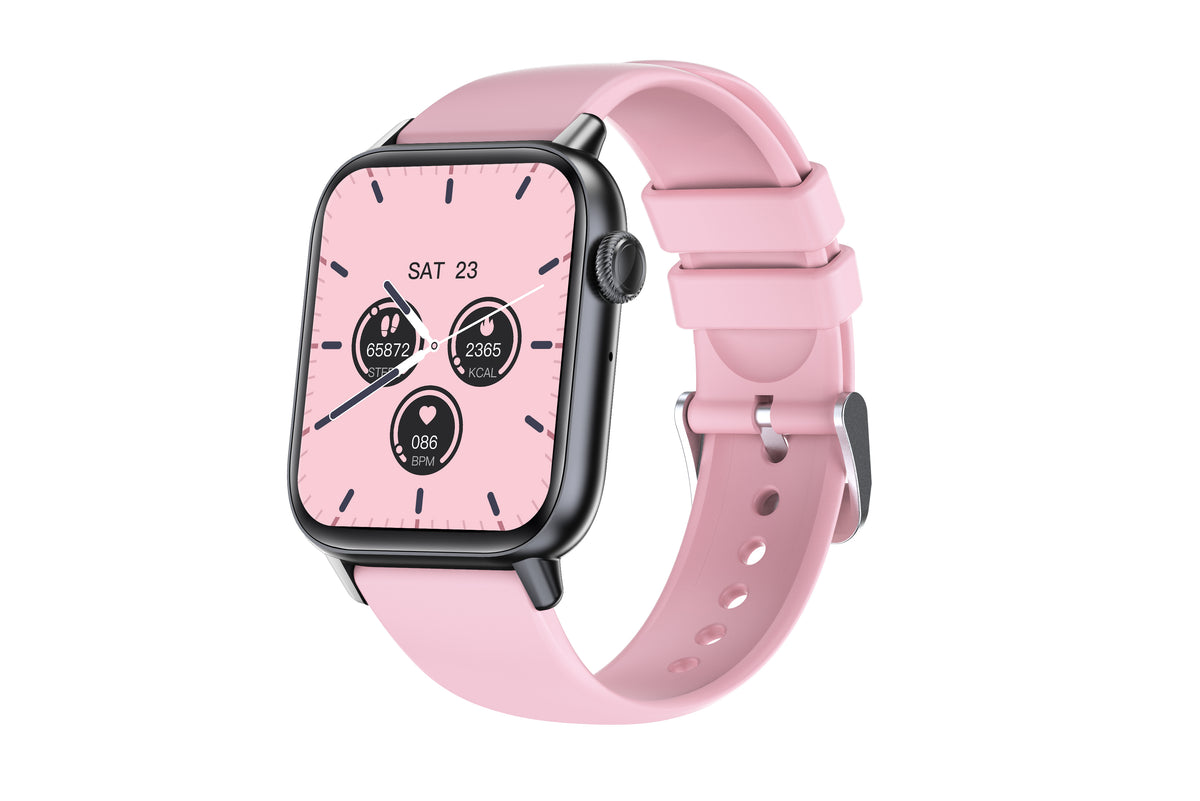 Eprolo S08PRO Bluetooth smart watch displaying heart rate, blood pressure, blood oxygen levels, and multi-sport mode tracking.