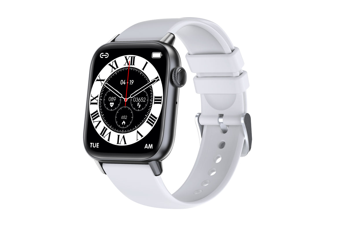 Eprolo S08PRO Bluetooth call smart watch with heart rate, blood pressure, blood oxygen, and multi-sport mode display.