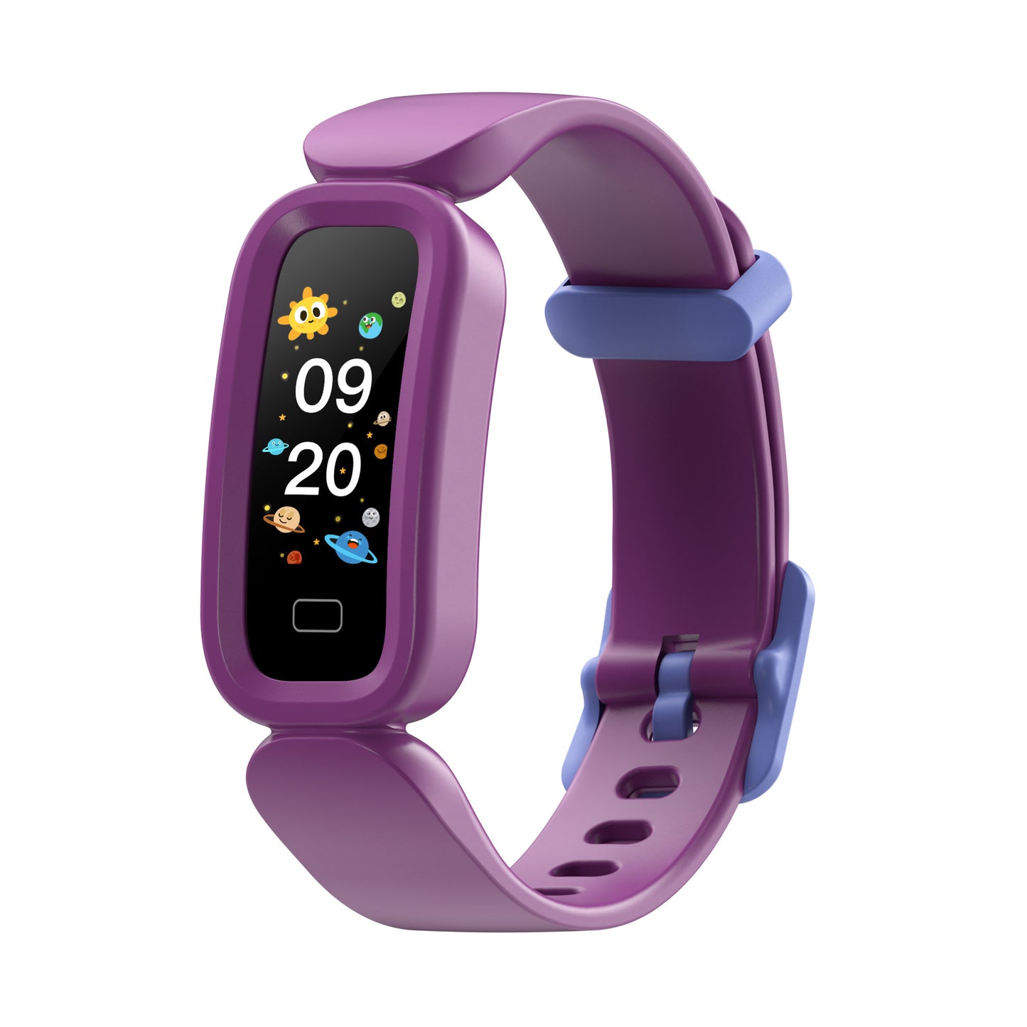 eprolo S90 smart children's bracelet with alarm clock, heart rate monitor, sleep tracking, Bluetooth, and pedometer features.