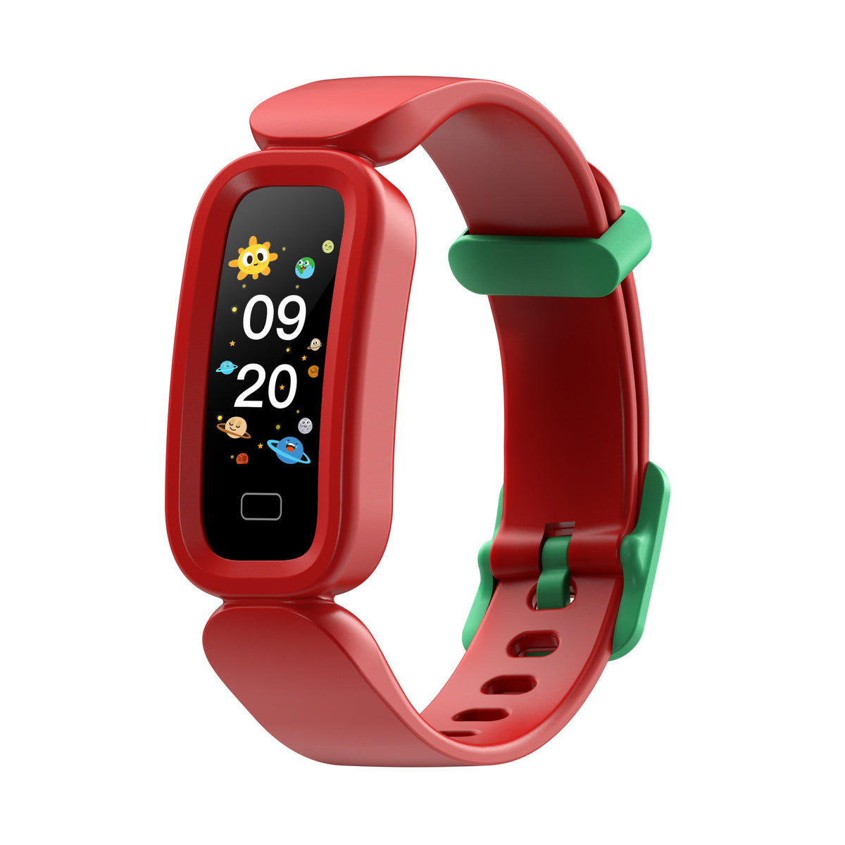 eprolo S90 smart children's bracelet with alarm clock, heart rate, sleep monitoring, Bluetooth, and pedometer features.
