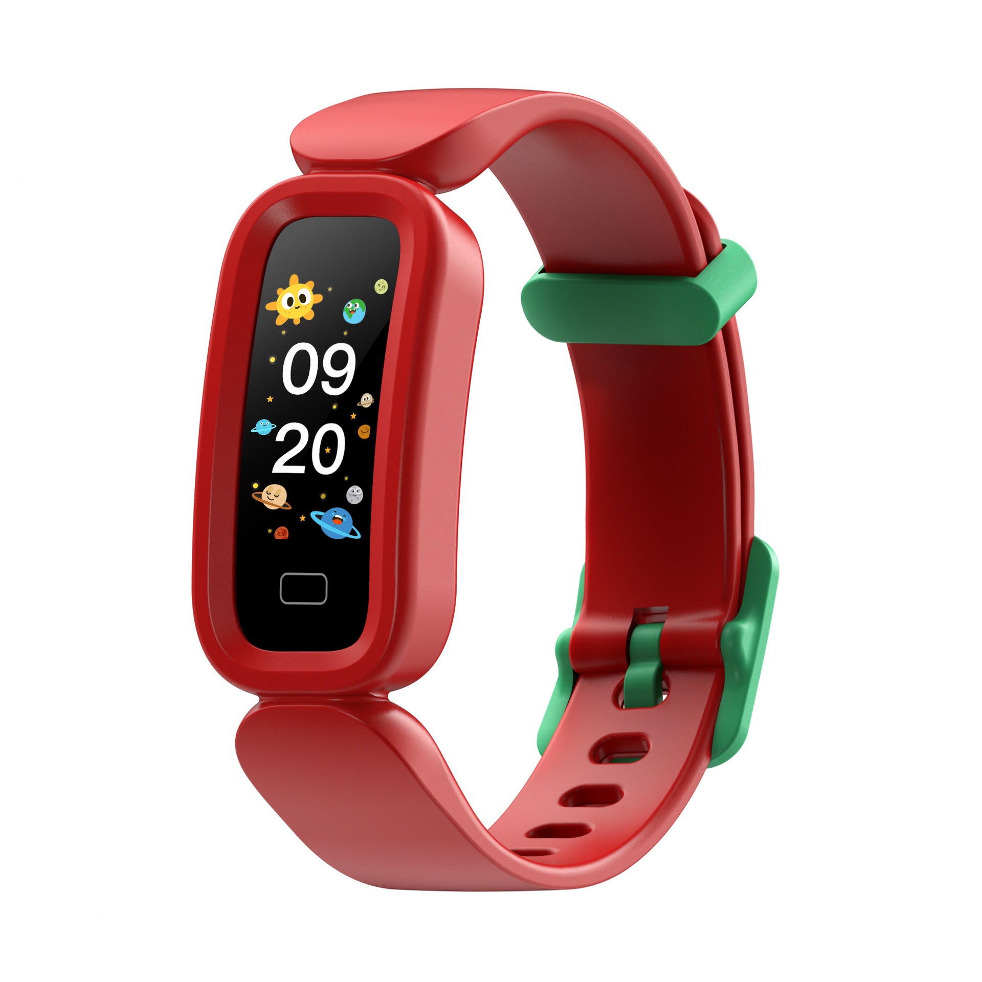 eprolo S90 smart children's bracelet with alarm clock, heart rate, sleep monitoring, Bluetooth, and pedometer features.