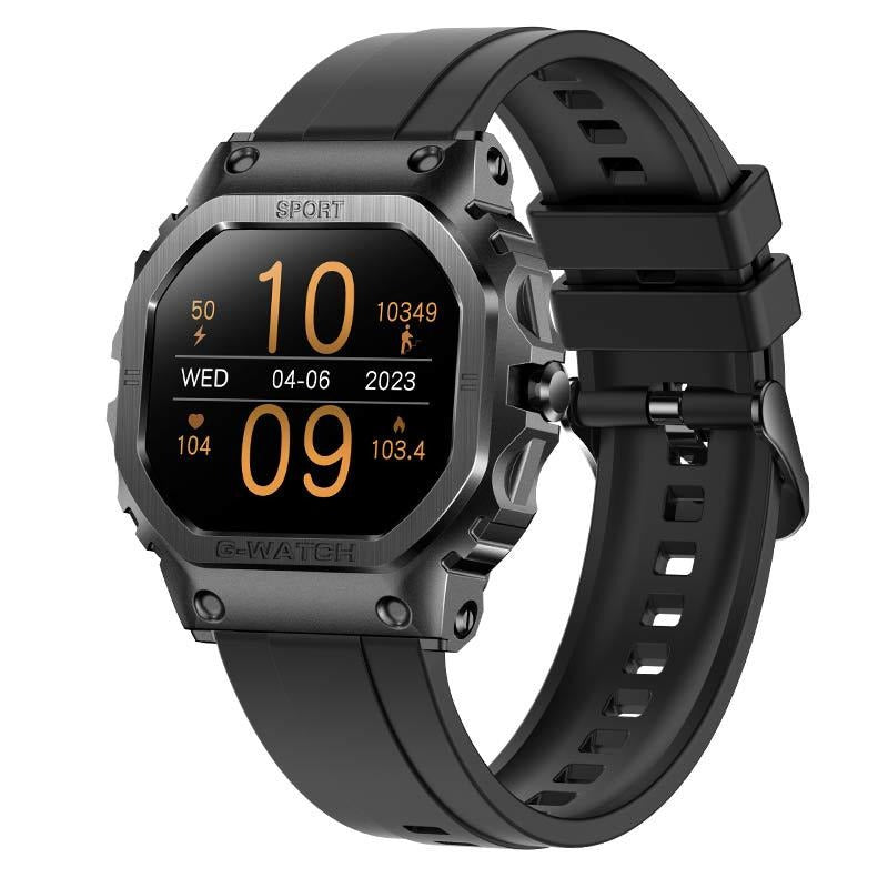 eprolo I108 smartwatch with high-definition screen, Bluetooth call, sports band, blood oxygen monitor, and IP68 waterproof design.