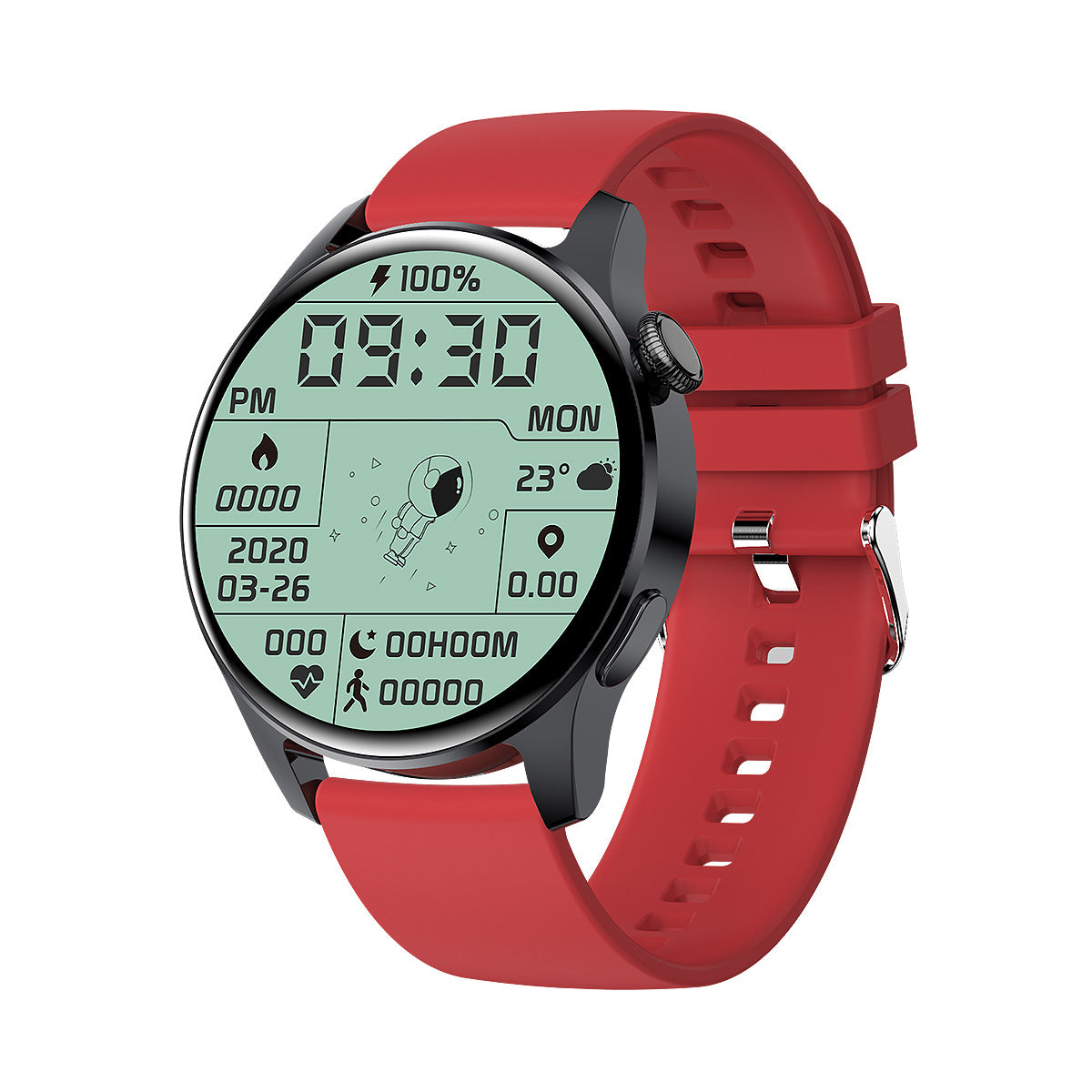 Eprolo I29 smart bracelet showing heart rate, blood pressure, blood oxygen levels, music control, and Bluetooth call features.