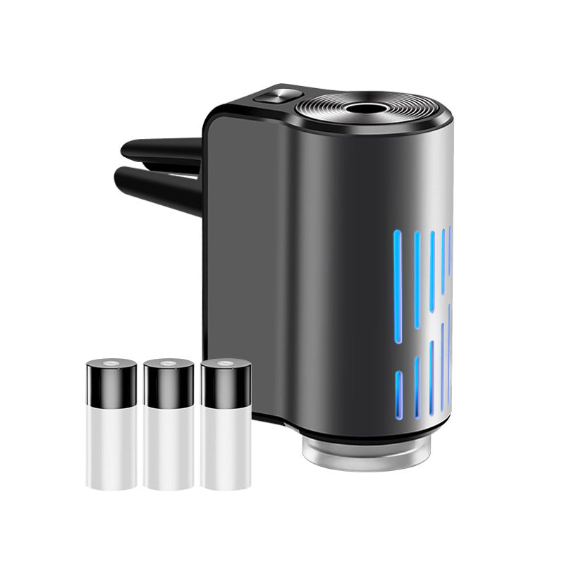 Smart Car Air Freshener Aromatherapy Machine with 3 Spray Modes Auto On/Off Rechargeable Intelligent Car Aroma Dispenser Kit - American Smart