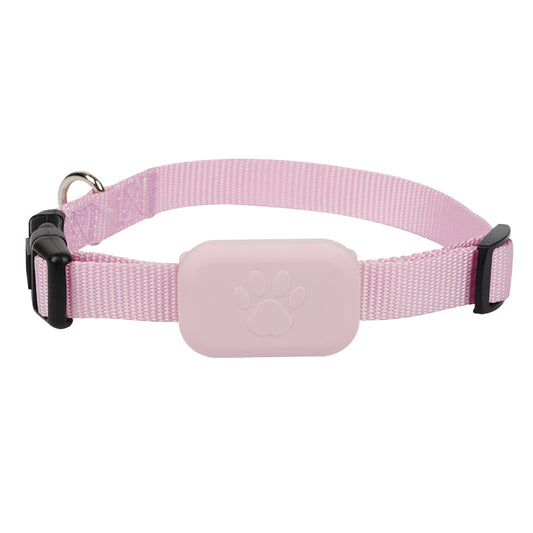 Smart Pet Collar GPS Tracker with MFi Certification, Silicone Cat and Dog Locator for Elderly and Children, Anti-Lost Device
