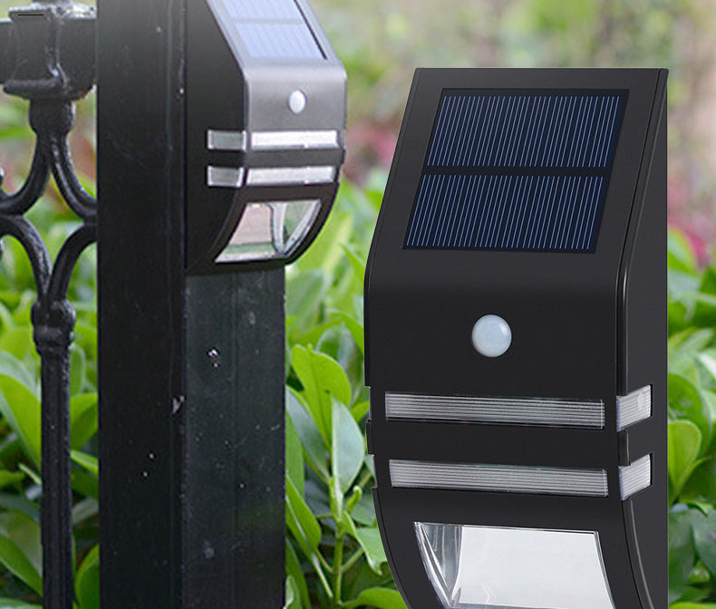 Eprolo solar wall lamp with LED light, infrared sensor, suitable for home corners, detects motion within 3-5 meters