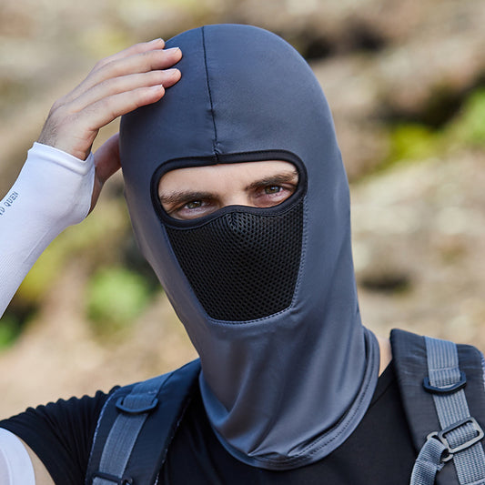 Summer Sun Protection Riding Mask Outdoor Motorcycle Bicycle Headscarf Wind And Dust Face Towel Tactical Headgear