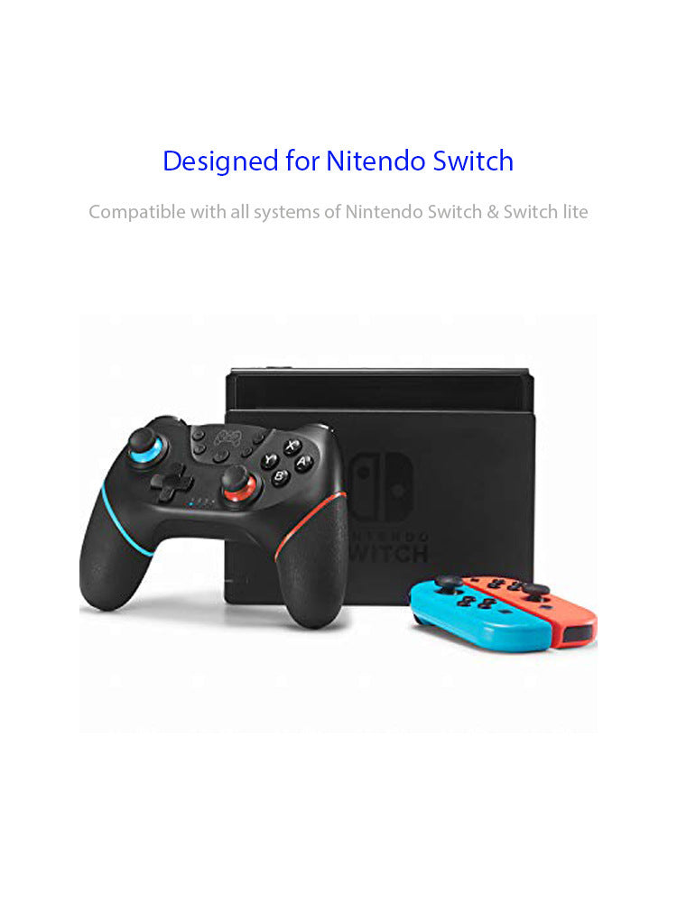 Switch Bluetooth wireless game controller PC controller with screenshot six axis gyroscope accelerator supporting wake-up - American Smart