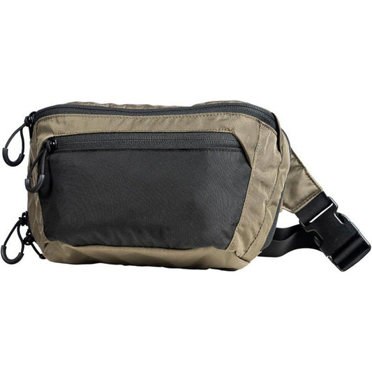 Eprolo tactical Molle chest and waist CCW bag with pistol holster, designed for EDC and hunting, showing adjustable straps and durable material.