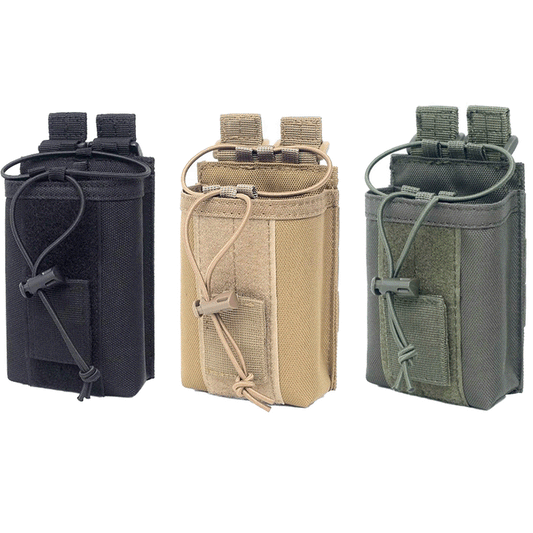 Eprolo outdoor tactical waistband phone bag with intercom accessory pack for sports and outdoor activities