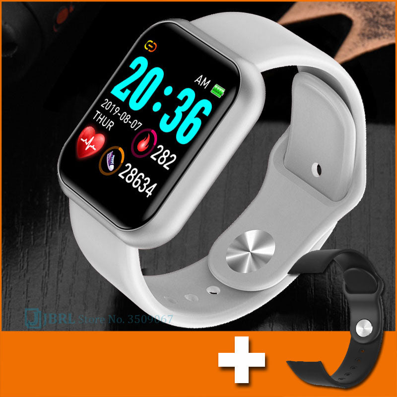 Eprolo women's smart band fitness tracker with digital display, Bluetooth wristband for Android and iOS devices.